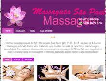 Tablet Screenshot of massagistasaopaulo.com.br